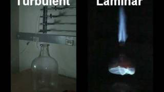 Laminar and Turbulent Flame Propagation into Fuel Reservoir  aka quotThe firejar trickquot [upl. by Aret]