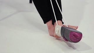 Dressing after Stroke  Putting on Socks Using Sock Aid [upl. by Acir972]