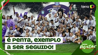 quotCorinthians deve ser copiadoquot diz Fernanda Arantes sobre estrutura do futebol feminino [upl. by Alilad185]