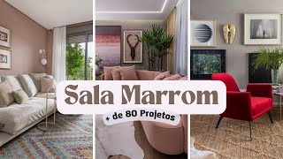 Sala Marrom Segredos de Design para uma Decoração Impecável [upl. by Eiramannod]