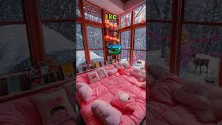 Which bedroom would you visit in a dream 🛌🌧️ aesthetic aurorarelaxing vibes asmr viral [upl. by Bekki]