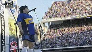 DESPEDIDA DE MARADONALa pelota no se mancha [upl. by Mayer]