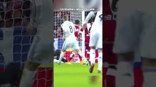 Unbelievable Football Goals shorts [upl. by Ahsenra542]