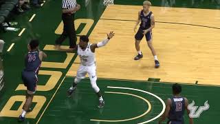 USF Mens Basketball Fairleigh Dickinson Highlights [upl. by Lenzi]