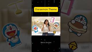 A YouTuber takes challenge to spend 24 hours with Doraemon  😳 shorts trending [upl. by Lertnom]