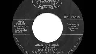 1962 HITS ARCHIVE Ahab The Arab  Ray Stevens a 2 record45 single version [upl. by Lefton397]