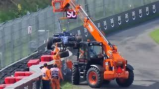 logan sargeant crash circuit zandvoort [upl. by Nolte]