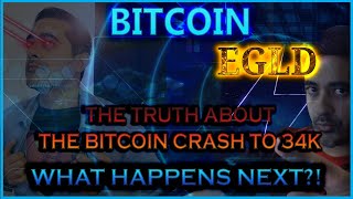 The TRUTH about why Bitcoin CRASHED 50 What do I see happening next BTC EGLD RIDE MEX Analysis [upl. by Anohr915]