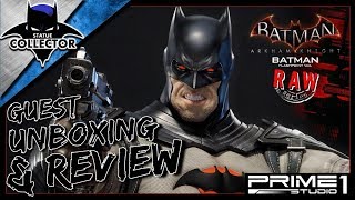 Statue Review Flashpoint Batman From Prime 1 Studio By Reviewer George Raw [upl. by Ahseuqram786]