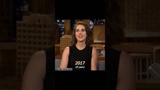 Alison brie through the year alisonbrie 60s evolutionchallenge [upl. by Alitha]