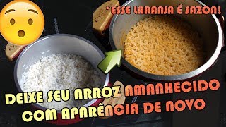 COMO REVIVER O ARROZ DE ONTEM PARA PARECER ARROZ NOVO ComoFazerFacil [upl. by Silvie613]