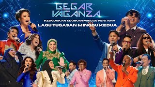 Kedudukan Markah Minggu 1 amp Lagu Tugasan Minggu 2  Gegar Vaganza 11 2024 [upl. by Toll]