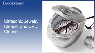 Ultrasonic Jewelry Cleaner and DVD Cleaner [upl. by Lorolla373]