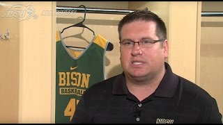 Meet the NDSU Mens Basketball Coaching Staff Jayden Olson [upl. by Ecnerat]