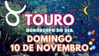 ♉ TOURO 💘 VAI ACONTECER NESTE DOMINGO 10 DE NOVEMBRO DE 2024 [upl. by Konyn]