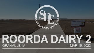 Roorda Dairy 2  Tour on Startup Day [upl. by Hinkle364]