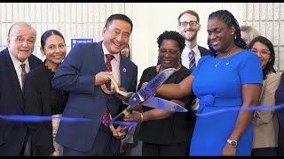 Citizenship Now at Queens College Ribbon Cutting Ceremony Highlights [upl. by Idolla]