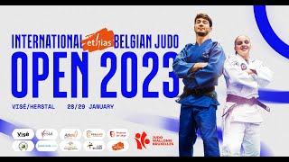 MAT 3 Sunday 29012023  International Belgian Judo Open 2023 Men [upl. by Kcirrez]