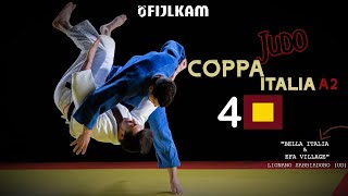 JUDO  COPPA ITALIA A2  Femminile  Tatami 4 [upl. by Peoples979]