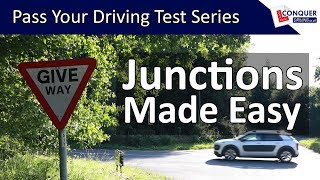 Approaching Junctions in Great Britain Made Easy  Pass your driving test series [upl. by Gautier]