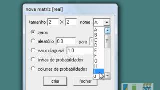 Tutorial WINMAT Exercício 1 aula 5 [upl. by Suitangi]