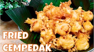 Crispiest Fried CempedakHow to tell whether your cempedak is good and ripeTaste of Cempedak [upl. by Naugal]