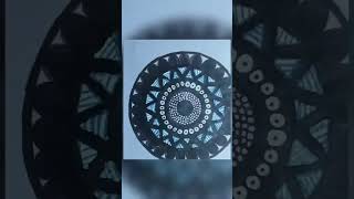 Mandala art designs art creative circle mandala design judwaasisters yt simple shorts [upl. by Garber]