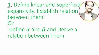 Thermal Expansion Coefficient of Linear Expansion Or Linear Expansivity [upl. by Lrad]