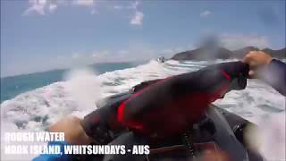 2018 Seadoo RXTX 300 RS Rough water  Hook Island Whitsundays Australia [upl. by Tod]