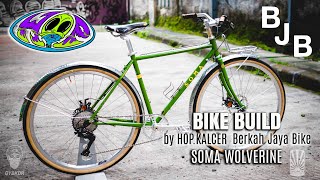 BIKE BUILD 04  SOMA WOLVERINE BY HOP KALCER BERKAH JAYA BIKE [upl. by Enahs677]