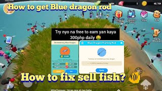 carrieverse how to get dragon rod and fix sell fish ✅ [upl. by Noletta]