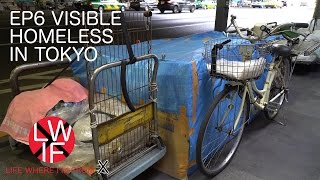 Visible Homeless in Tokyo Japan [upl. by Ativoj]