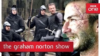 David Beckhams cameo in King Arthur  The Graham Norton Show 2017 Episode 6 Preview  BBC [upl. by Angel]