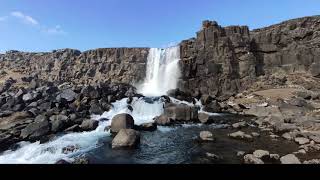 TOUR THE ICELAND Thinkvellir Gullfoss Oxararfoss Geysir ISLANDIA 2020 [upl. by Lindgren]