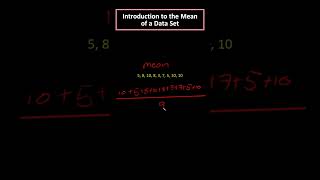 INTRODUCTION TO MEAN math maths matematics education school learning statistics mean data [upl. by Babita]