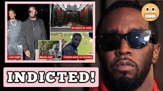 INDICTED🛑 Diddy Combs Face Life imprisonment after Handcuffed in New York by homeland security [upl. by Ahsienel]