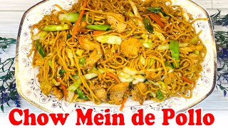 Chow Mein de Pollo Casero [upl. by Jemima411]