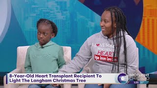 8YearOld Heart Transplant Recipient To Light The Langham Christmas Tree [upl. by Airtemak]