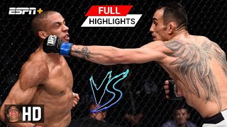 UFC 256 Tony Ferguson VS Edson Barboza Full Highlights [upl. by Evette]