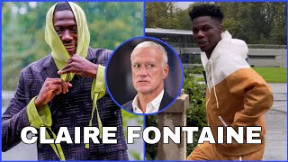 Arrivée des joueurs français à Claire Fontaine Équipe de France KonatéOlise Camavinga [upl. by Htaras]