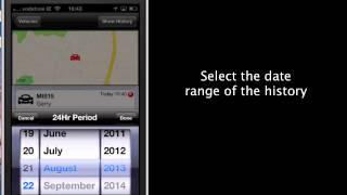 GPS Vehicle Tracking iPhone App  iMobilePro [upl. by Kreager]