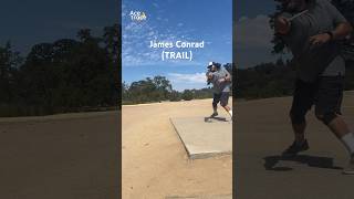 James Conrad TRAIL 🤯 discgolflife shorts [upl. by Lasyrc]