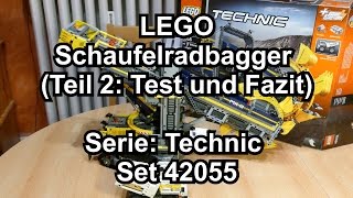 LEGO® Technic Schaufelradbagger Set 42055 Review deutsch [upl. by Zetes]