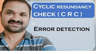 Cyclic Redundancy Check  CRC  Error Detection  Data Link Layer Design Issues  Error Control [upl. by Viviane]