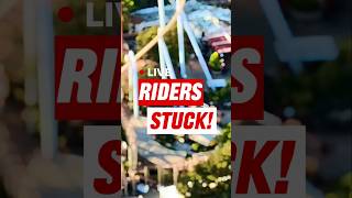 Sol spin RIDERS STUCK Knotts berry farm [upl. by Adnawt]