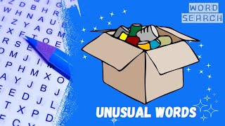 UNUSUAL WORDS 1  Brain Puzzle 🧩 250365 [upl. by Macguiness626]