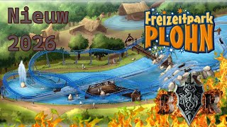 Talkvideo  Freizeitpark Plohn opent waterachtbaan in 2026 [upl. by Eniamzaj]