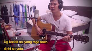 Himaya sa Diyos didto sa Langit  with lyrics and guitar chords [upl. by Menard]