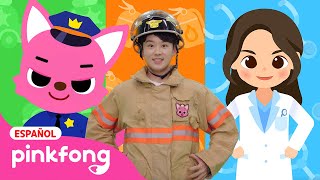 ¿Qué Quieres Ser👮🧑‍🚒👩🏻‍⚕️  Juego de Roles para niños  Pinkfong Canciones Infantiles [upl. by Renba]