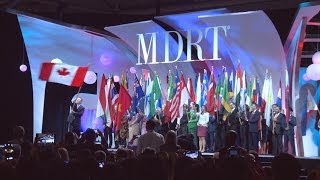 Metro Toronto Convention Centre MTCC  Million Dollar Round Table MDRT Flag Ceremony in 2014 [upl. by Ennayk]